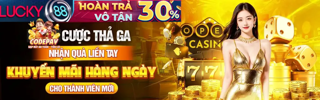 Ưu đãi chào mừng thành viên mới VB77